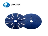 ZL-M05-12 Discos pulir hormigon de metal rellena de resina